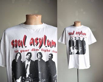 Vintage Soul Asylum Tour Tshirt / Vintage 90s Soul Asylum Tour Shirt / Vintage Matthew Sweet / The Jayhawks Tee / 90s Alternative Band Tee