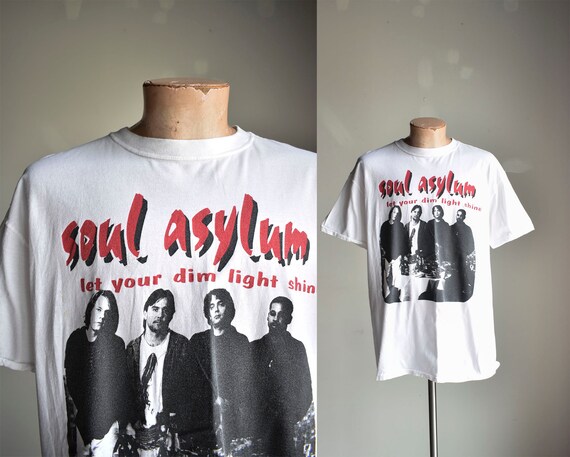Vintage Soul Asylum Tour Tshirt / Vintage 90s Soul Asylum Tour 