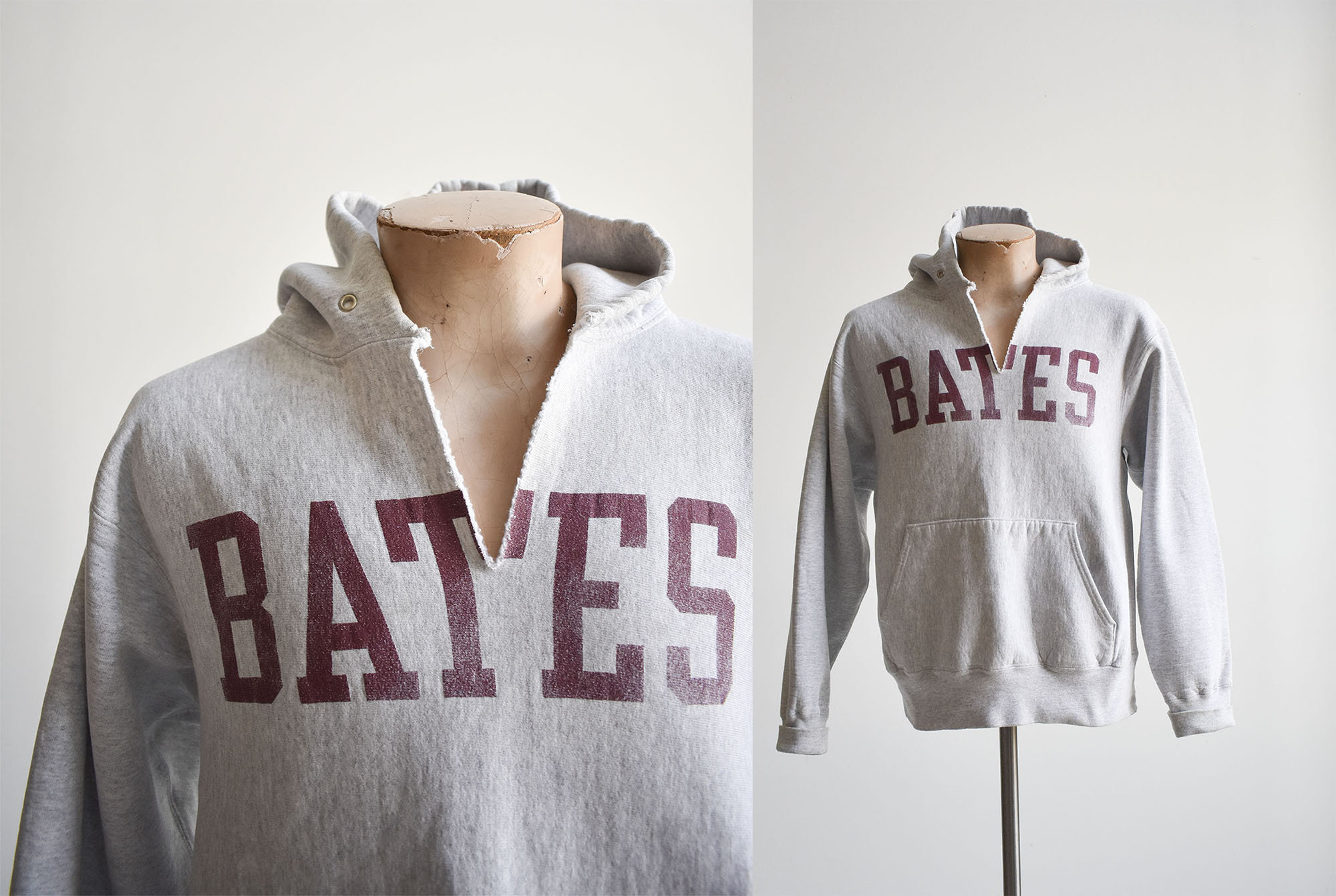 Vintage Bates College Pullover Sweatshirt