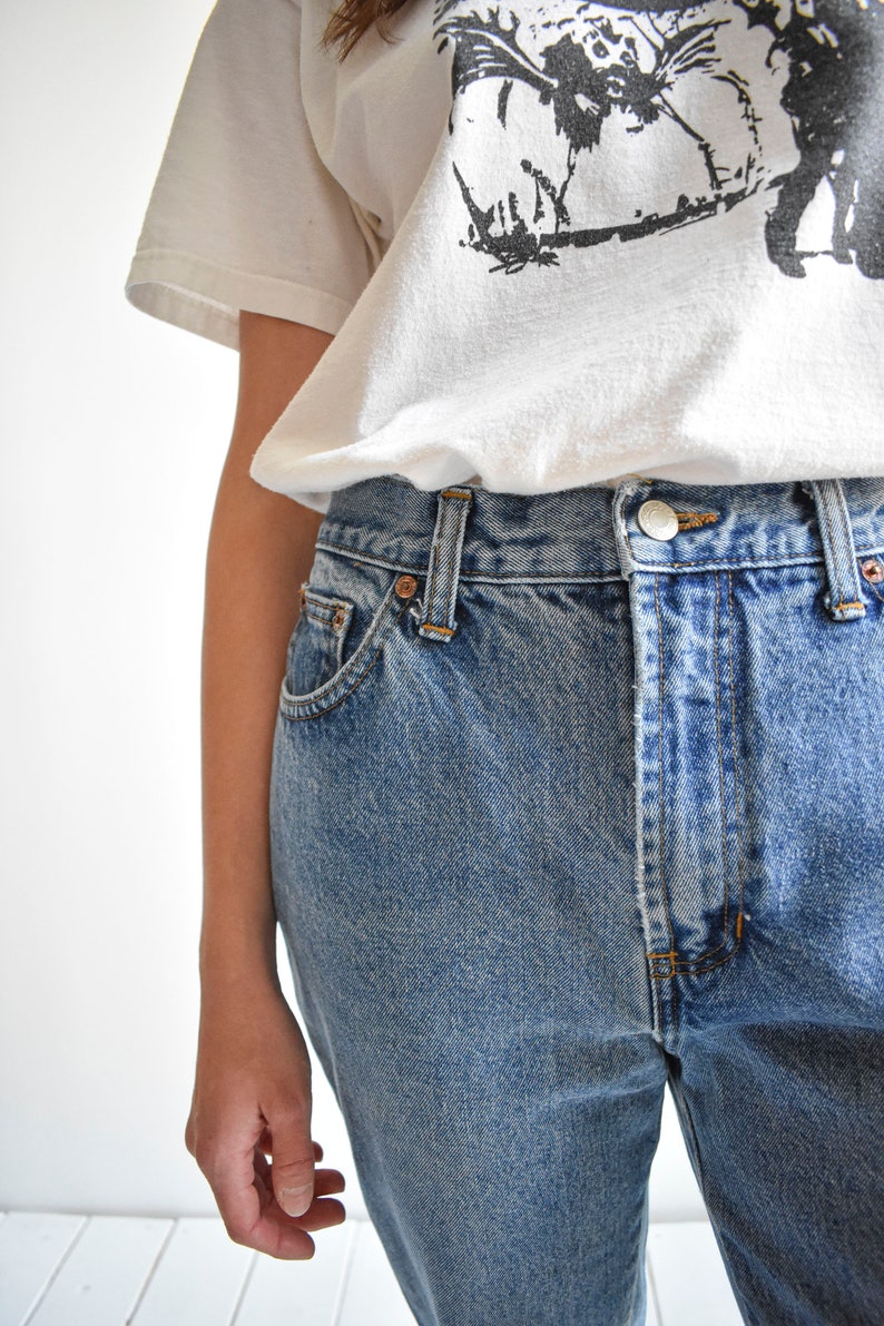 Vintage 90s Gap High Waisted Jeans image 8