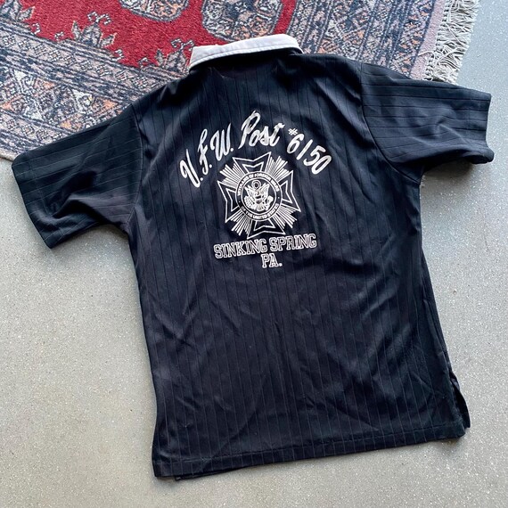 Hilton 70sボウリングシャツ ブラック ヴィンテージシャツ　黒　Lサイズ ビンテージ 黒ボウリングシャツ Hilton 70sボウリングシャツ ブラック