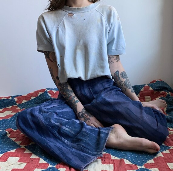 Thrashed Short Sleeve Raglan