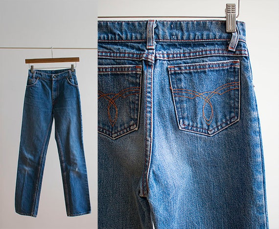 Vintage 1970s Levis / High Waisted Jeans / Vintage