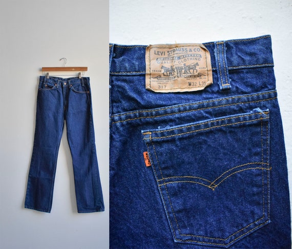 Vintage Jeans 317s 31x32 Online in India - Etsy