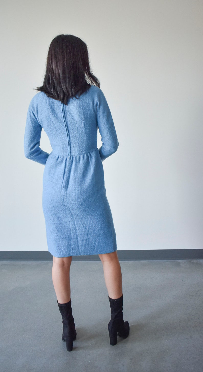 Vintage Pale Blue Winter Lanz Dress image 9