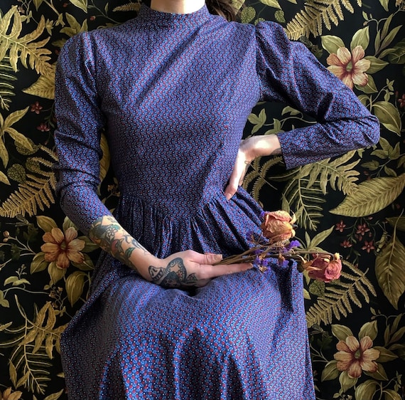 Victorian Inspired Calico Dress