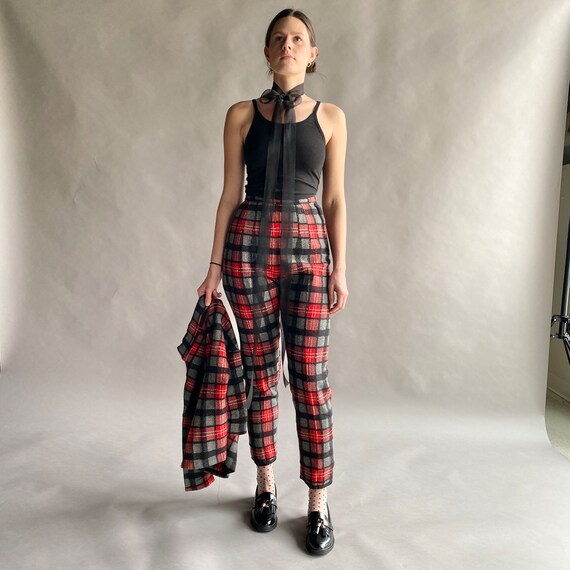 50s Plaid Cigarette Pants – gisela&Zoe