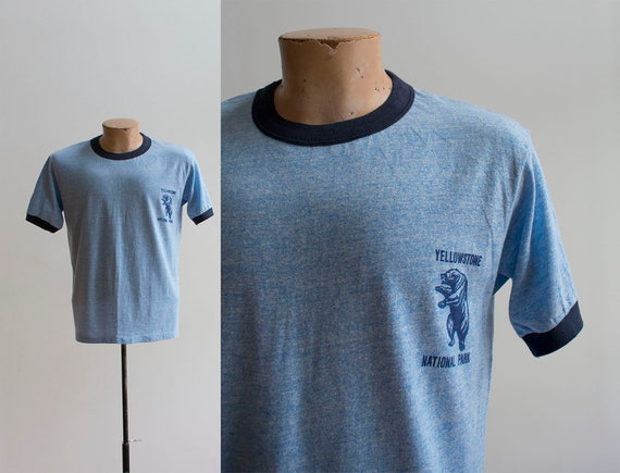 Vintage Ringer Tee / Ringer Tshirt / Classic True