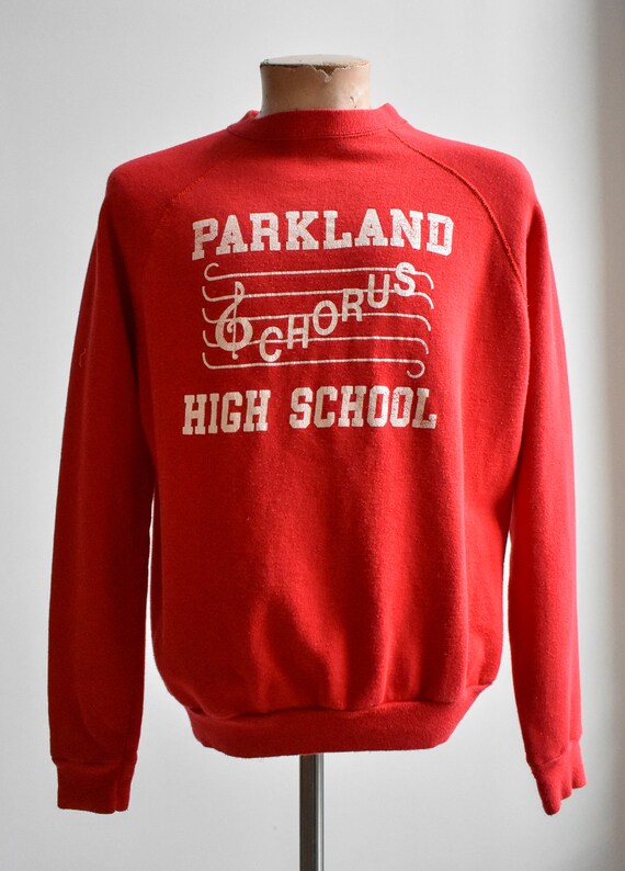 1980s High School Chorus Raglan - image 2