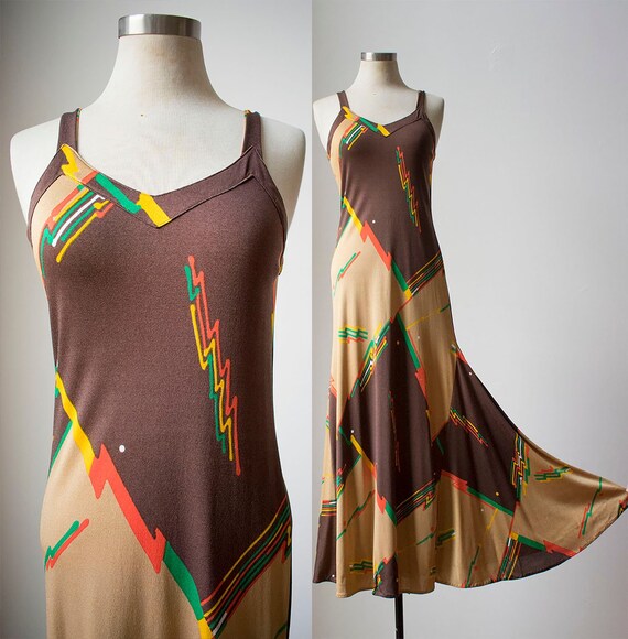 Vintage 1970s Diane Von Furstenberg Gown / Vintage