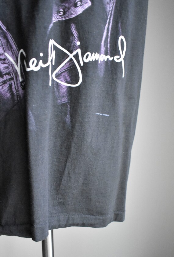 90s Neil Diamond Double Sided Tour Tee - image 6