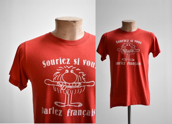 Vintage French Screen Stars Tee