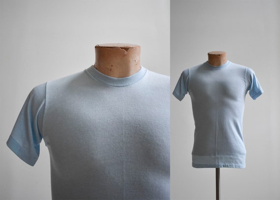 Vintage Baby Blue Tee