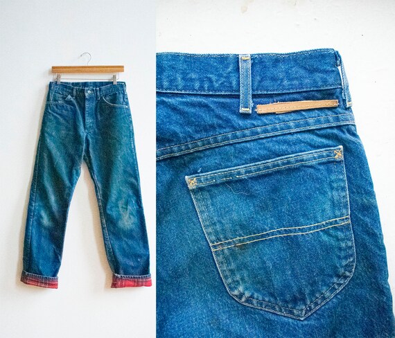 Vintage 1970s Jeans / Vintage LL Bean Jeans / Vint