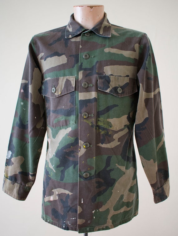 Vintage US Army Shirt / US Army Button Down / Vintage… Gem