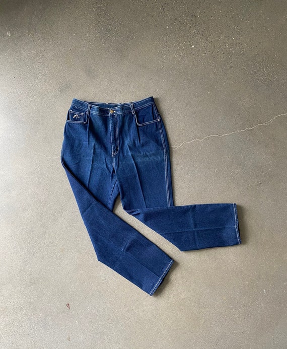 No Exit 80s Jordache Jeans Pants High Waist Size 5/6 ~ 26” Waist Vintage