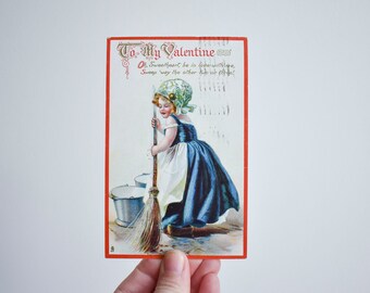 Antique Valentine Post Card