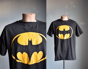 Vintage Batman Tshirt / Vintage 70s Batman Tee / Vintage 80s Batman Tee / Single Hemline Batman Tee / Batman Tshirt /  1980s Batman Shirt