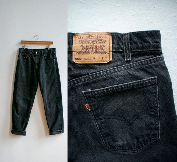 Vintage Levis Jeans 33x30 / Vintage Black Levis Je