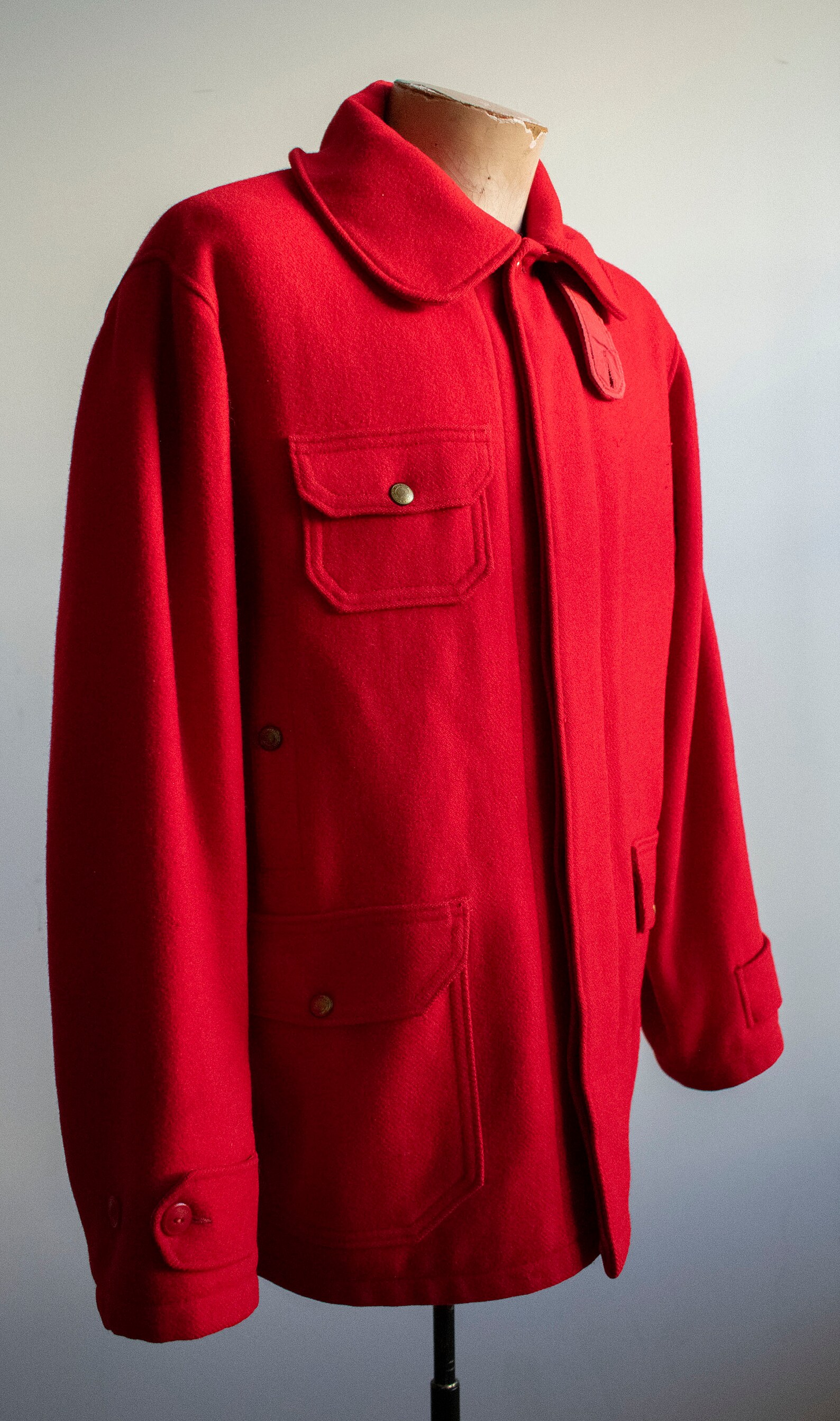 Vintage Woolrich Hunting Jacket / 1950s Woolrich Coat / - Etsy