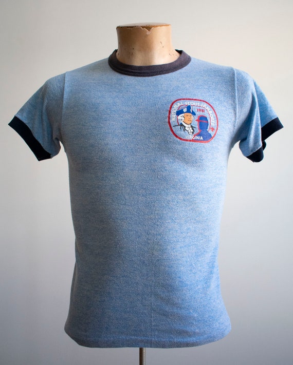 Vintage BSA Ringer Tshirt / Vintage Blue Ringers … - image 2