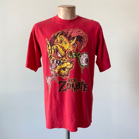 Vintage Rob Zombie Tshirt / Early Y2K Rob Zombie B
