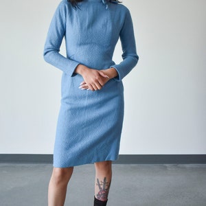 Vintage Pale Blue Winter Lanz Dress image 5