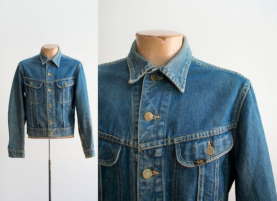 Vintage Denim Jacket / Vintage Lee Denim Jacket /