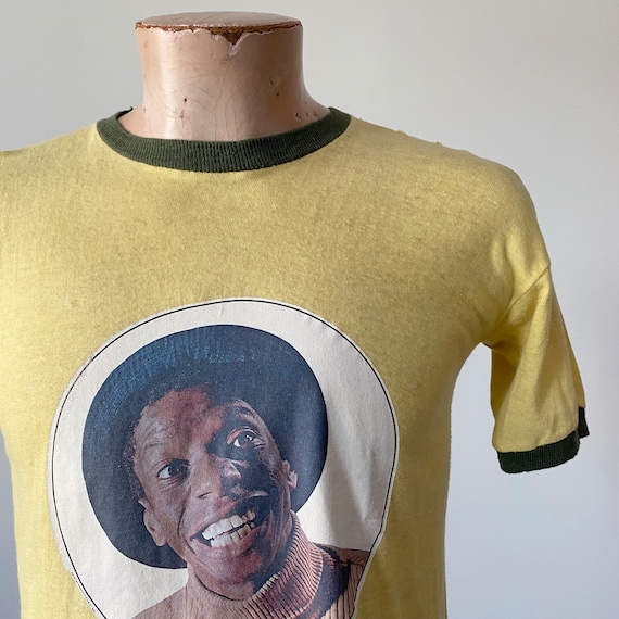 Vintage 1970s JJ Walker Tshirt / Vintage Ringer T… - image 2