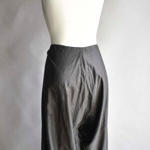 Victorian Black Cotton Bloomers / Vintage Black Bloomers / Victorian Bloomers Large / Black Antique Undergarment / Antique Black Bloomers image 8