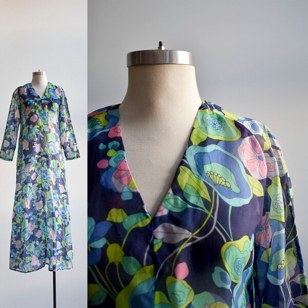 Psychedelic Print Dress