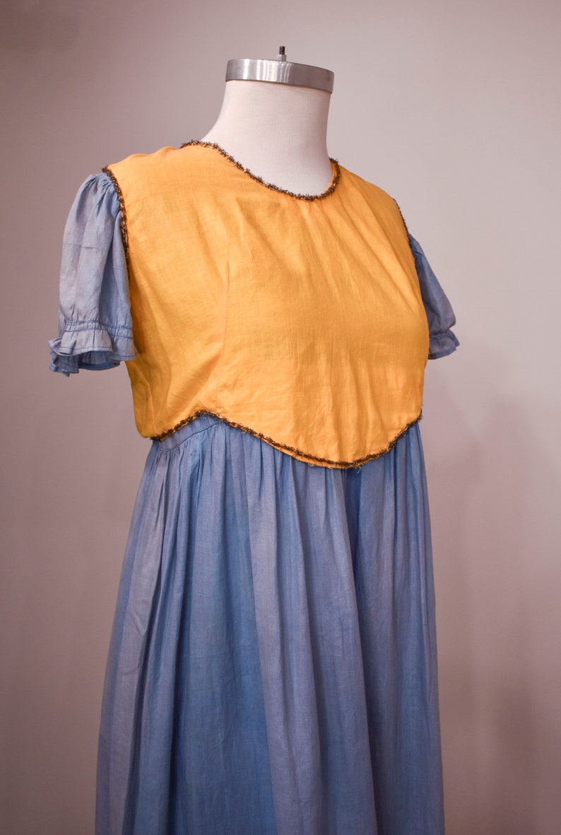 1940s Costume Dress & Vest with Crown image 8