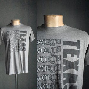 70's Vintage White Elephant Saloon Texas Tee Shirt T-shirt