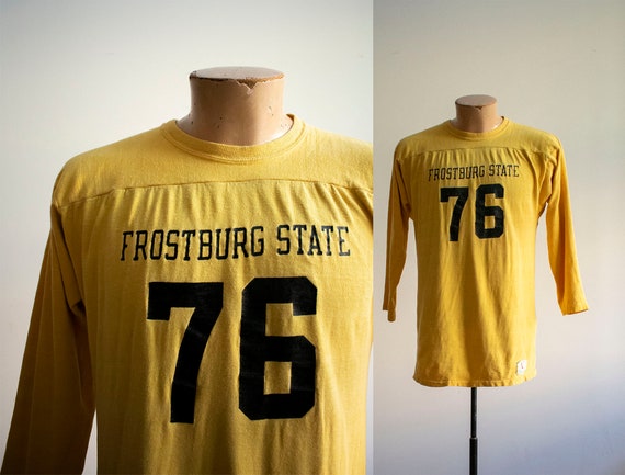 Vintage 1970s Athletic Shirt / Vintage College Foo