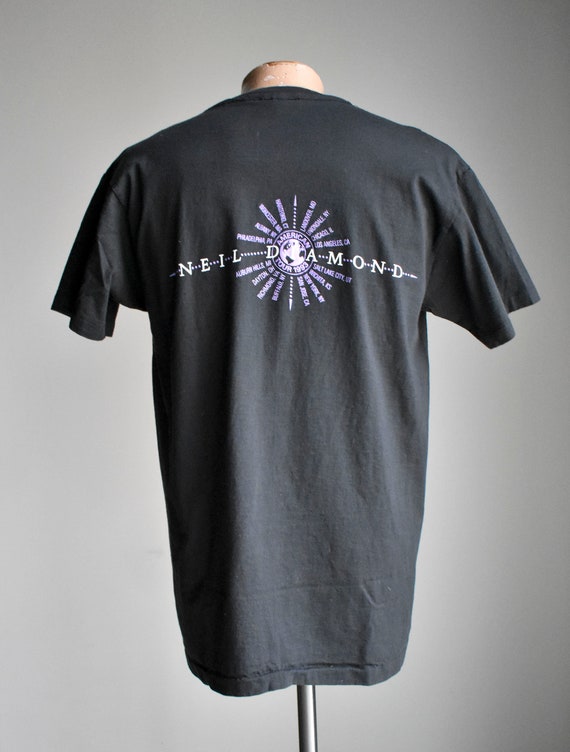 90s Neil Diamond Double Sided Tour Tee - image 8