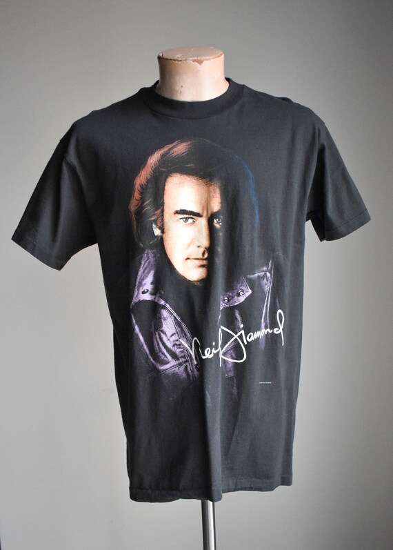 90s Neil Diamond Double Sided Tour Tee - image 2