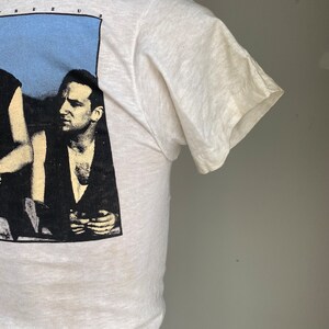 Vintage 1980s U2 Joshua Tree Tshirt / Vintage Double Sided U2 Tshirt / 1980s U2 The Joshua Tree Tshirt / Screen Stars U2 Tee Small image 9