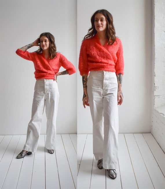 1940s Cotton Sailor Pants