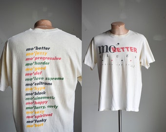 Vintage Mo Better Blues Movie T-Shirt / Spike Lee Joint / Vintage Mo Better Blues T-Shirt / Vintage 90er Denzel Movie T-Shirt / 90er Spike Lee