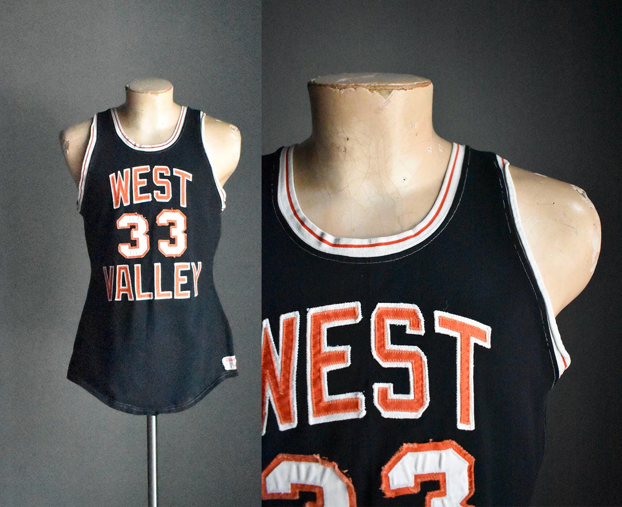 Vintage Black Athletic Jersey / Vintage Wilson Athletics West Valley 33 Jersey / Vintage Jersey Small medium