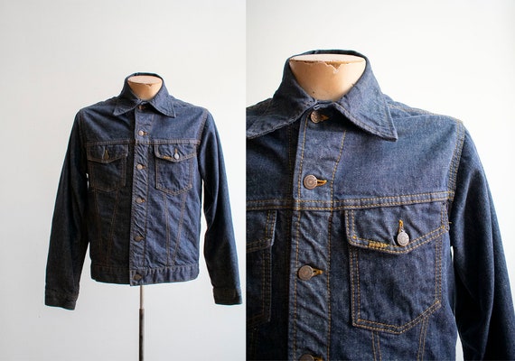 Vintage 1960s Sears Roebucks Denim Jacket / Vintag