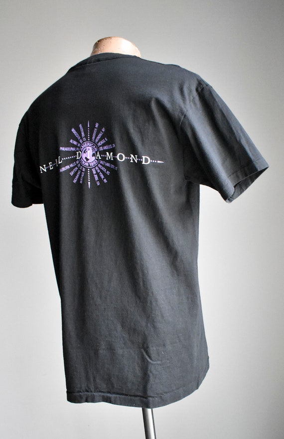 90s Neil Diamond Double Sided Tour Tee - image 7