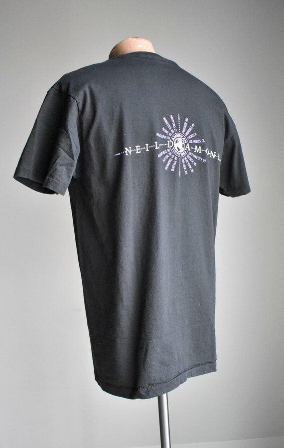 90s Neil Diamond Double Sided Tour Tee - image 9