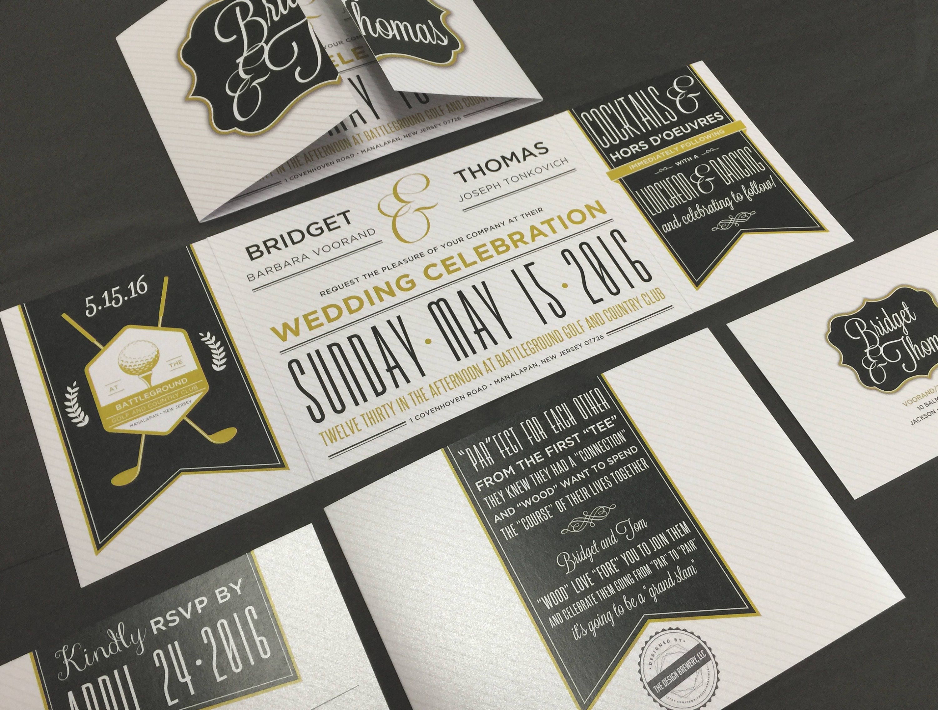 Fold Invitation Suite Fold Invitation Suite