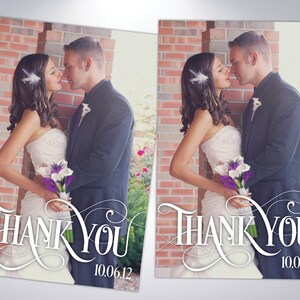 Danke Postkarten | Hochzeit Dankeskarte | Benutzerdefinierte Nachricht | Hochzeitsfotos | Hochzeit Postkarten | Vielen Dank