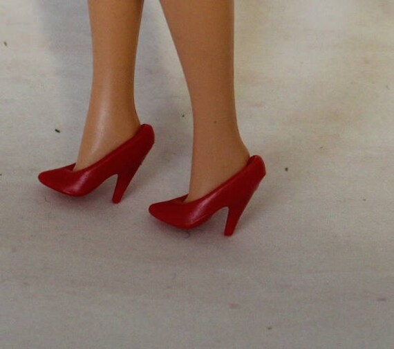 Vintage Mattel Barbie Pink Closed Toe Heels Pumps Malaysia