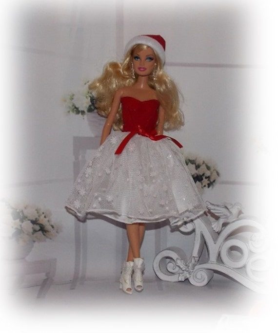 barbie doll christmas clothes