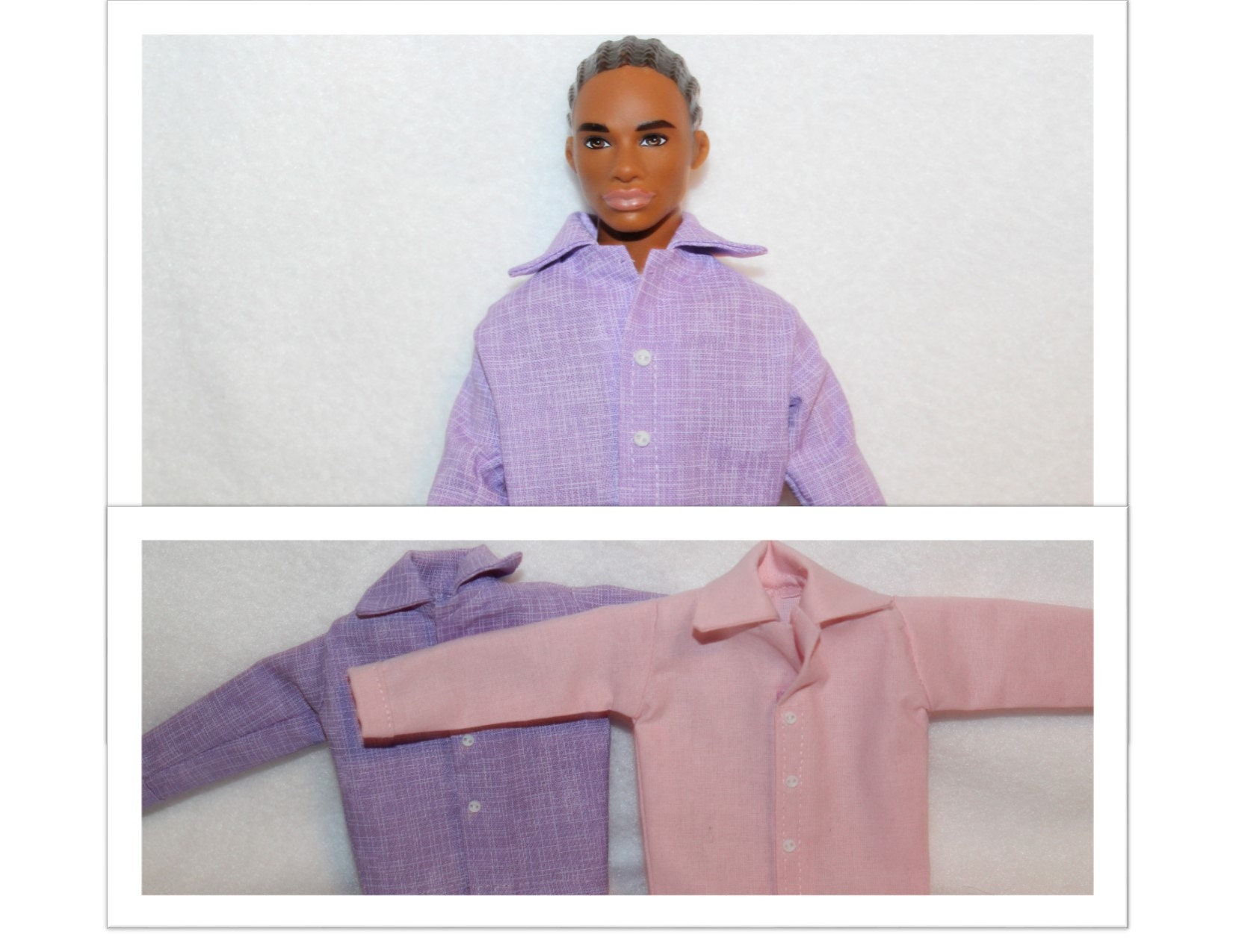 ken doll pink shirt