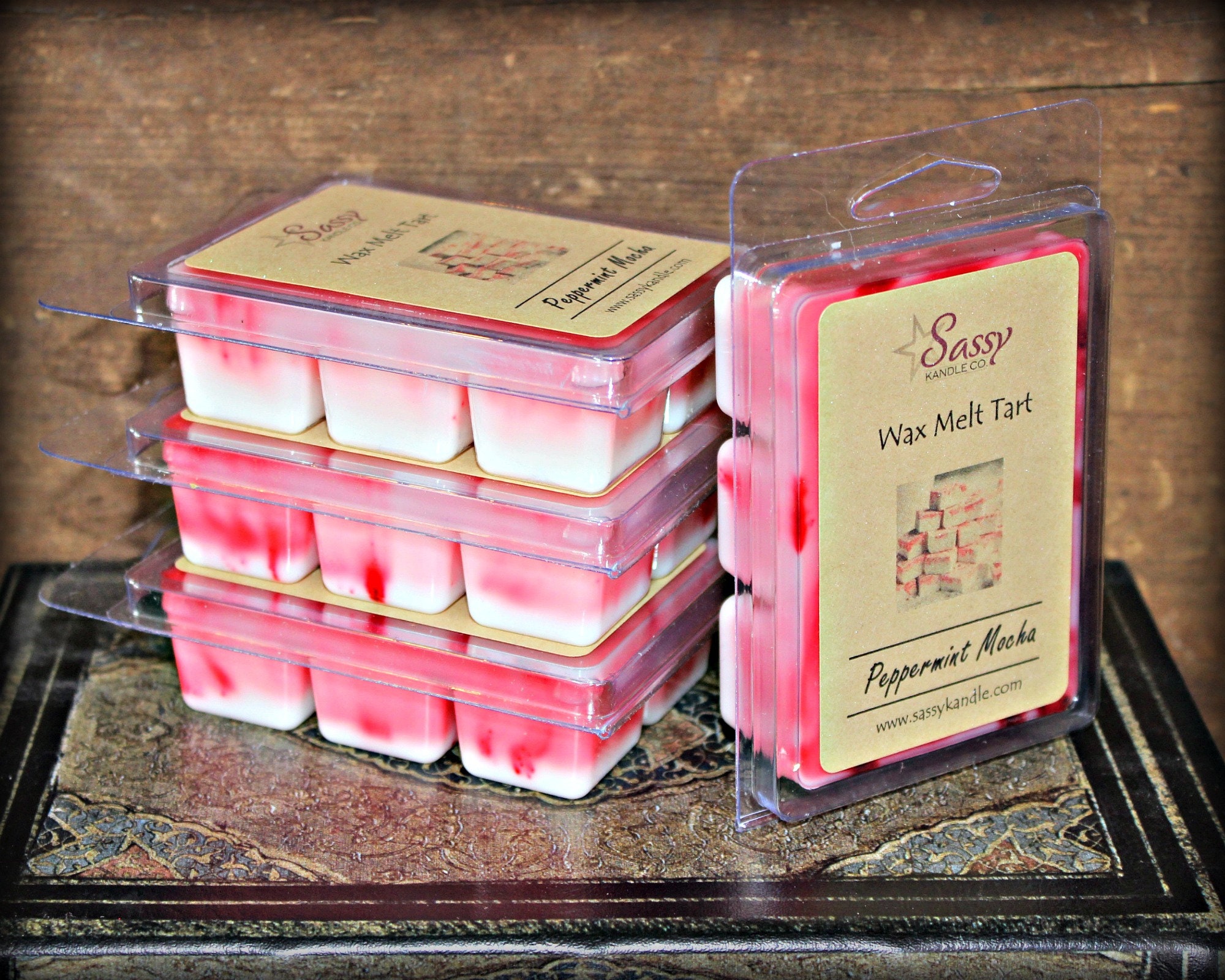PEPPERMINT MOCHA Wax Melt Tart Wax Tart Wax Melt Phthalate Free