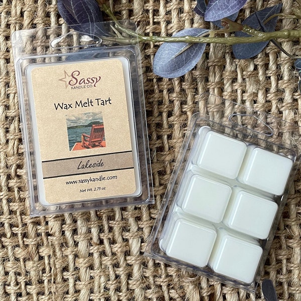 LAKESIDE | Wax Melt Tart | Wax Tart | Wax Melt | Phthalate Free | Soy Blend | Sassy Kandle Co.